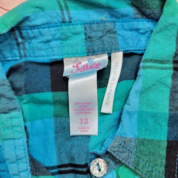 Justice buttondown shirt 12 - Picture 4 of 4